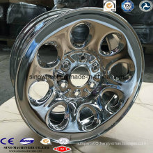 4X4 Truck Full Face Chrome Steel Wheel Rims